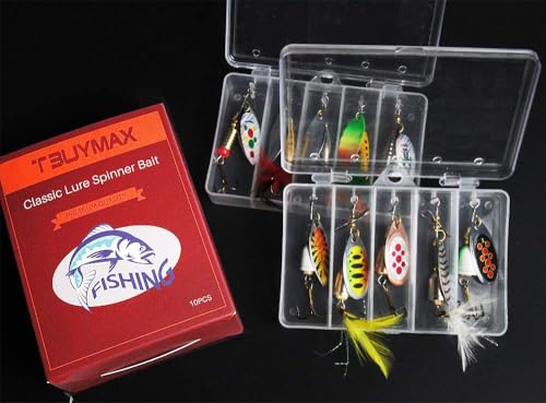 Bass and trout lure designs in TB Tbuymax set