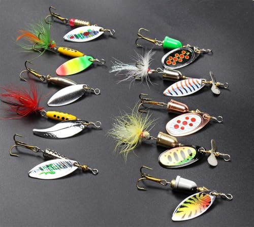 Two tackle boxes included for easy storage and restocking
