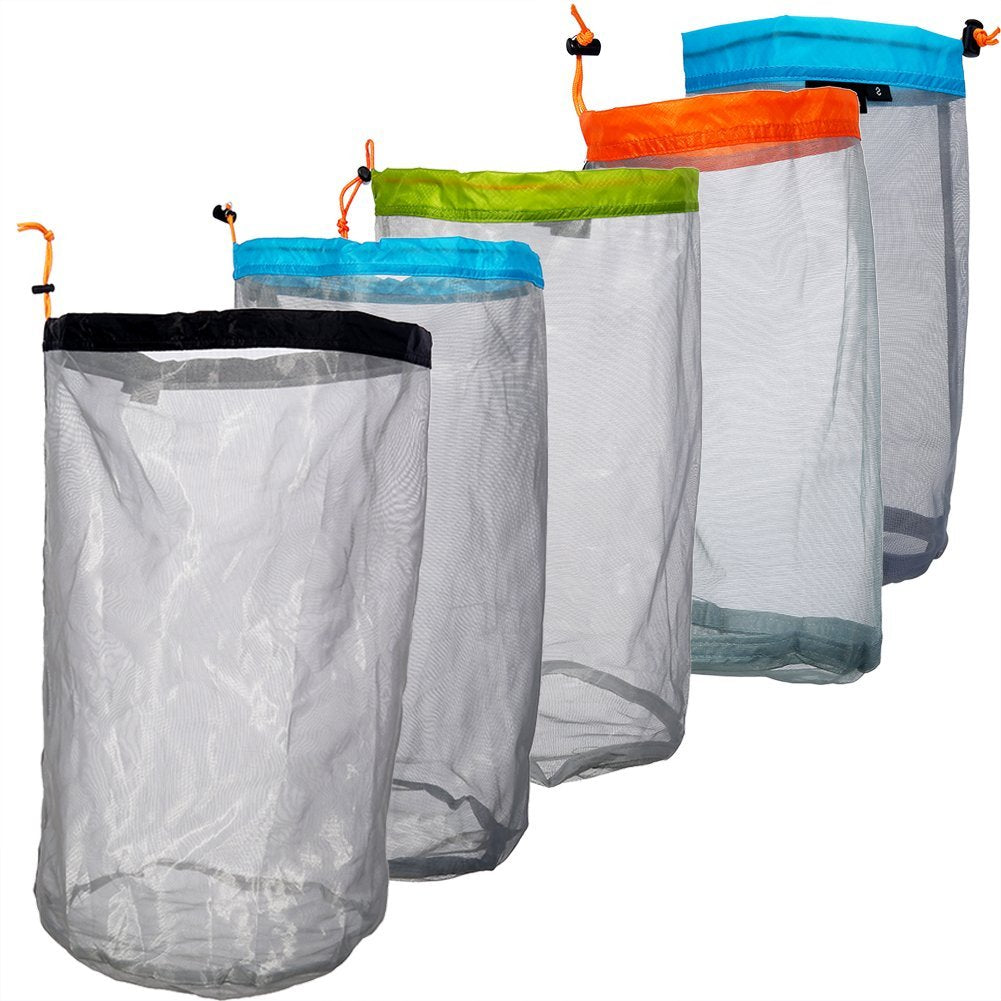 Tbest Anchor Mesh Bag compact, portable design fits in any pack.