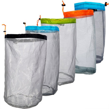Tbest Anchor Mesh Bag compact, portable design fits in any pack.
