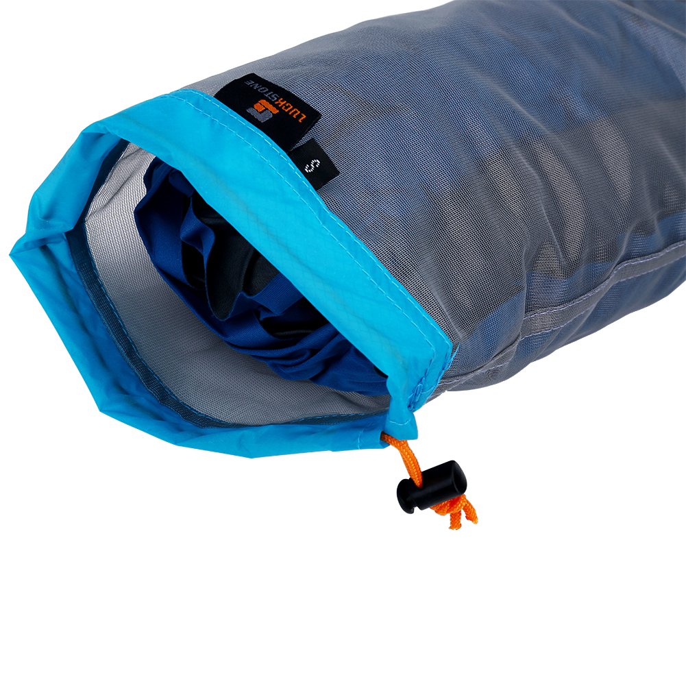 Tbest Anchor Mesh Bag XXL black variant fits larger gear.