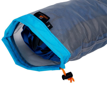 Tbest Anchor Mesh Bag XXL black variant fits larger gear.