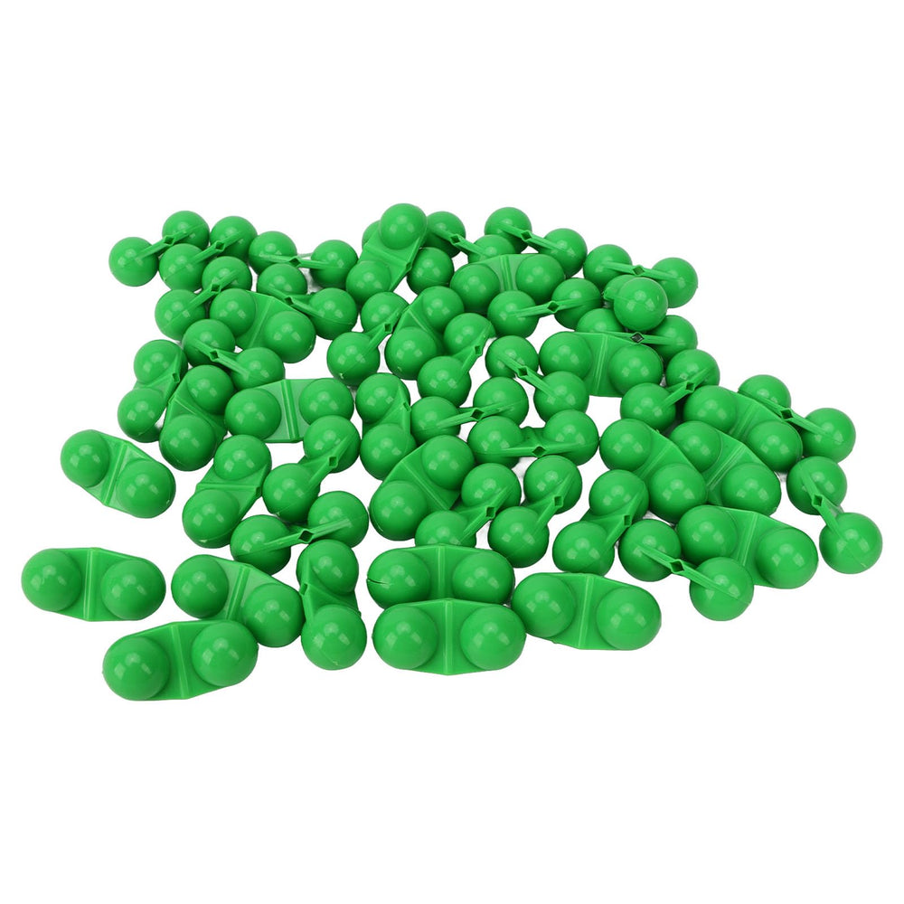 Tbest 2mm bore-hole beads fit a wide range of fishing lines.