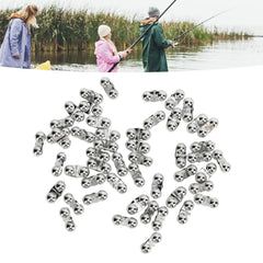 Double inline design emphasizes louder noise and stronger vibration for luring fish.