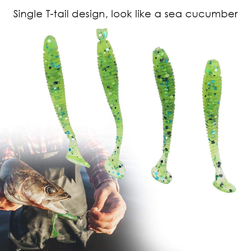 Tbest Curly Tail Grub realistic movement in water — enticing lure for better bites.