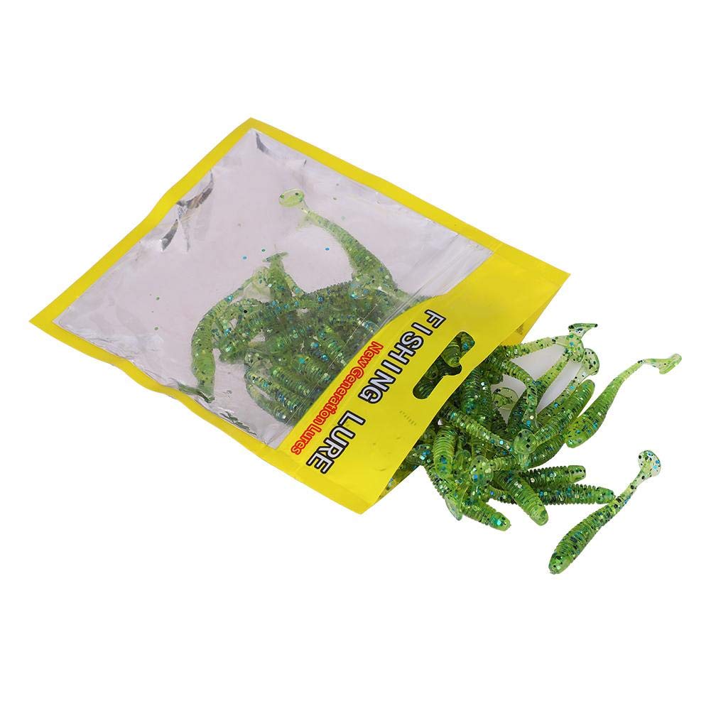 Tbest Curly Tail Grub soft lure with T-tail — great for shore and boat fishing.