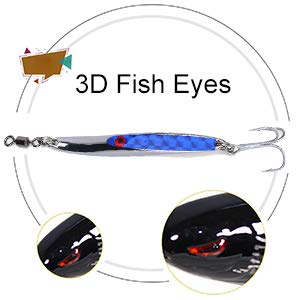Triple barb design boosts hook effectiveness on the Deadly Dicks top water lure