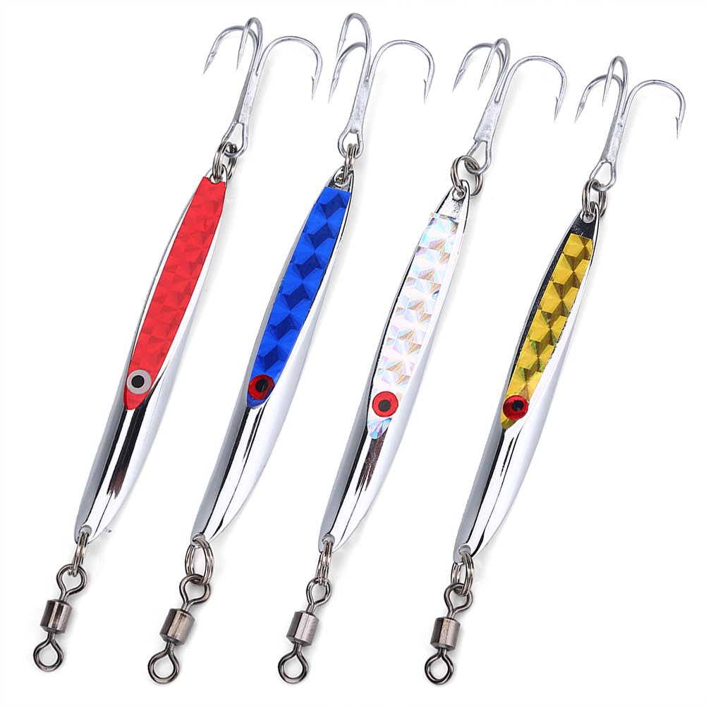 Tbest Red 56g sequins lure front view