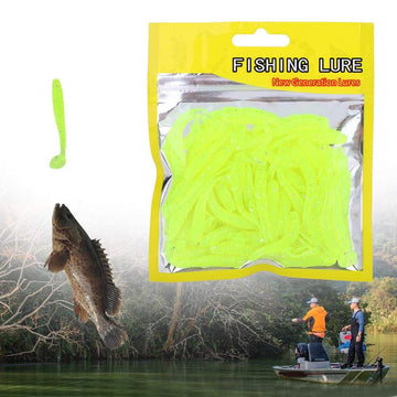Tbest fluorescent lure improves visibility in low light or murky water