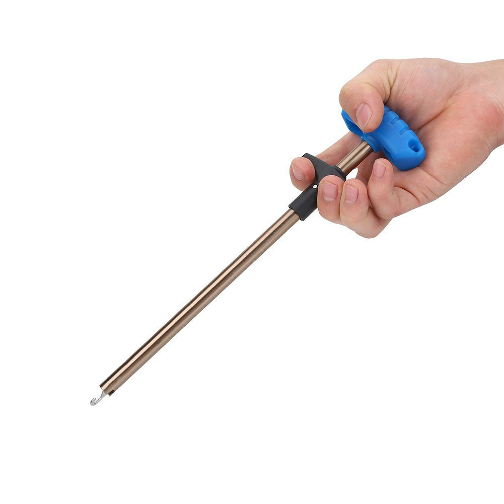 Tbest hook remover ergonomic handle provides comfortable use during long fishing sessions.