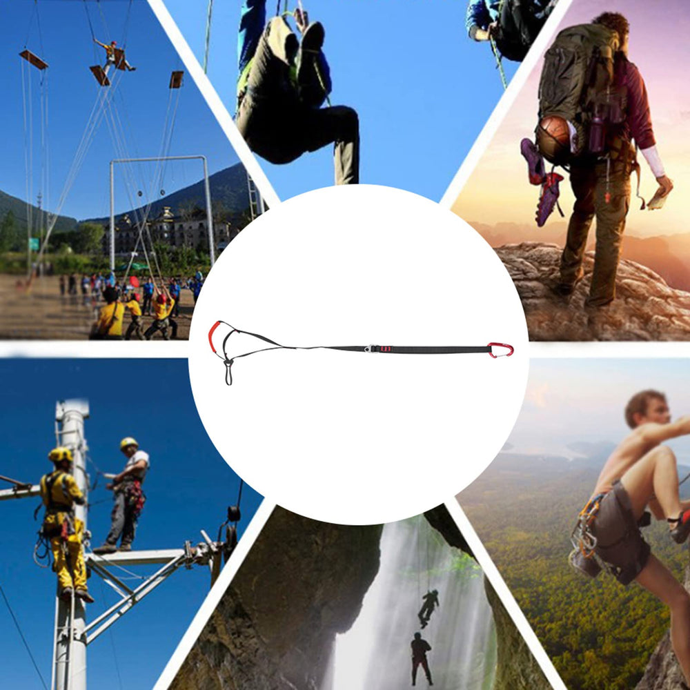 Tbest length-adjustable ascender supports a range of heights for flexibility