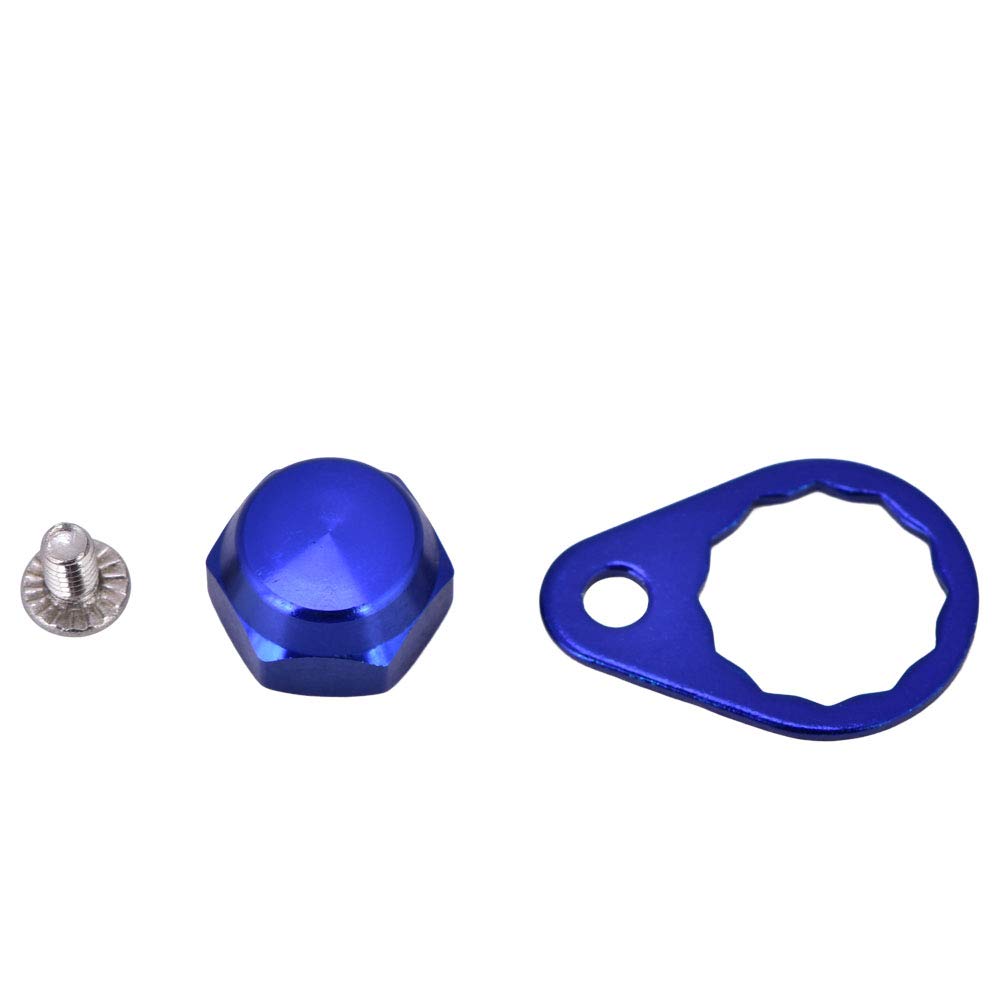 Tbest peg bag blue right-hand screw cap for easy reel customization