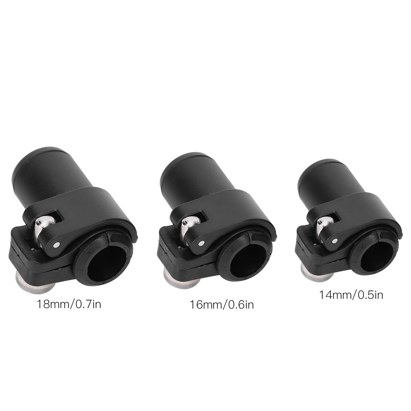 Tbest 16mm pole lock adapts to mid-sized trekking poles for versatility.