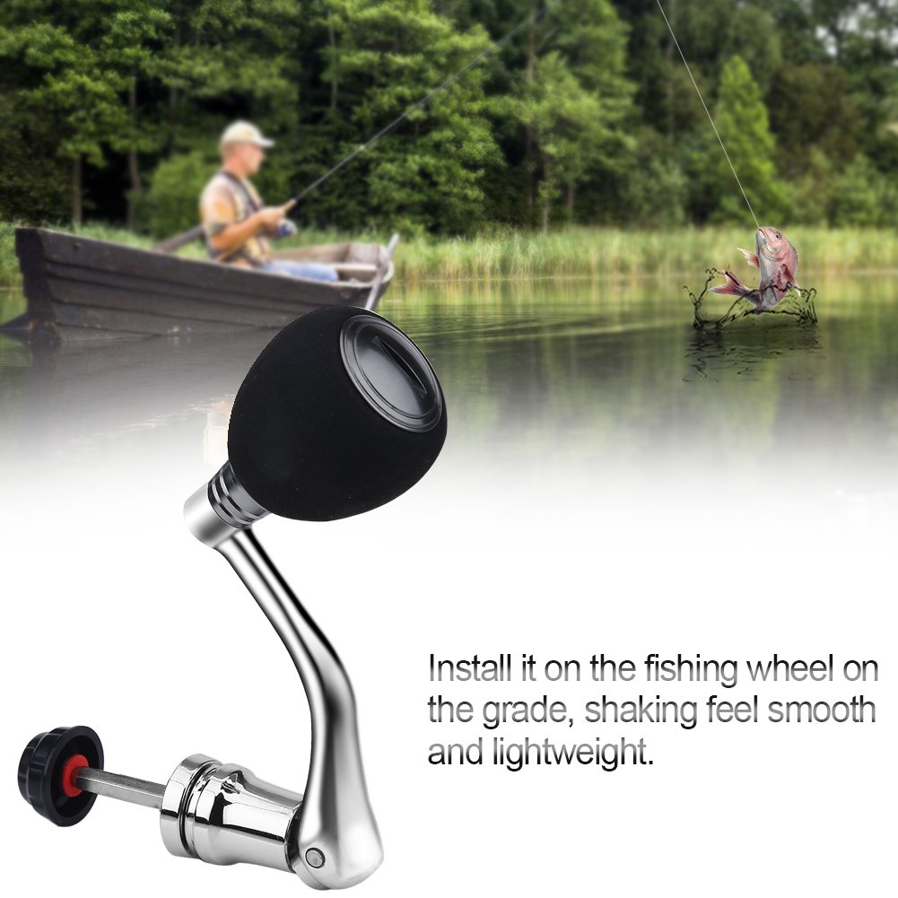 Tbest reel handle hex trunk detail emphasizes strong reel fixation