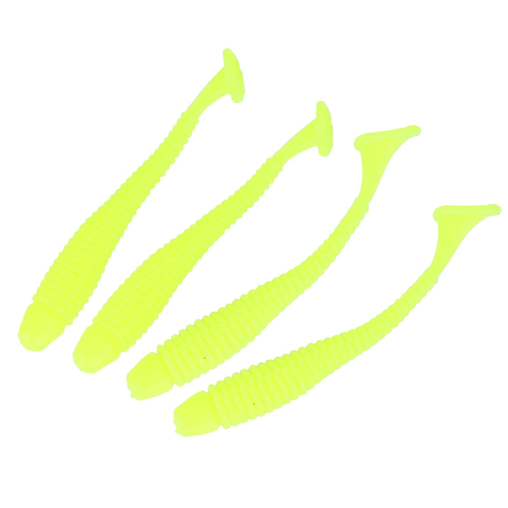 Tbest brown 5cm grub lure blends with sandy bottoms for stealthy presentation
