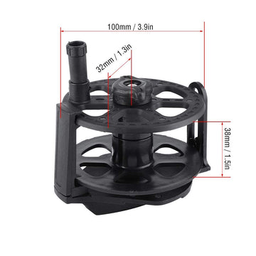 Tbest reel base allows easy disassembly for maintenance.