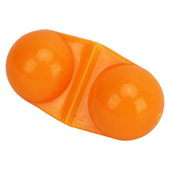 Double-structure orange catfish rattles designed to increase noise