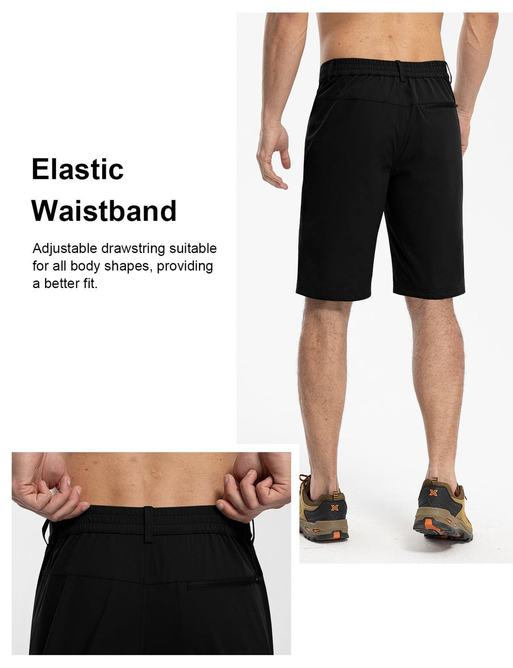 TBMPOY shorts with UPF 50+ protection for sunny outdoor rounds.