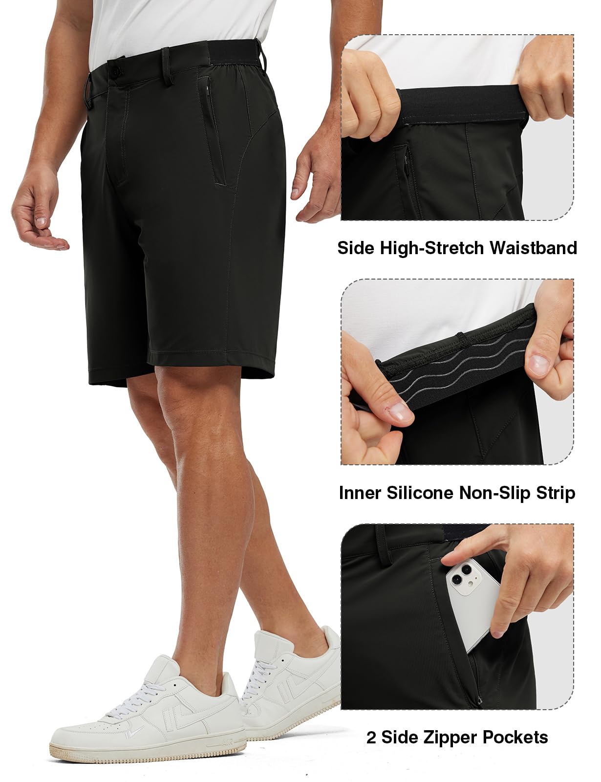 TBMPOY back zip pocket for glove storage