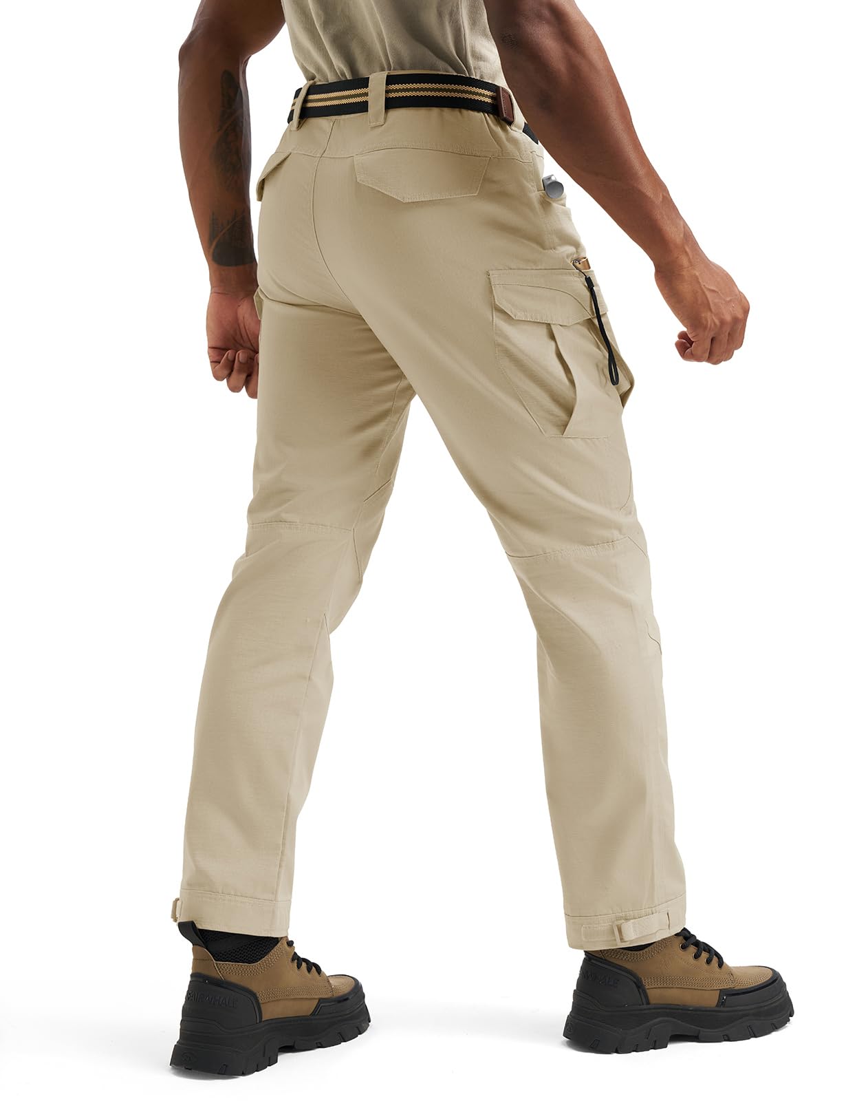 TBMPOY men's cargo pants in action hiking support versatile outdoor use