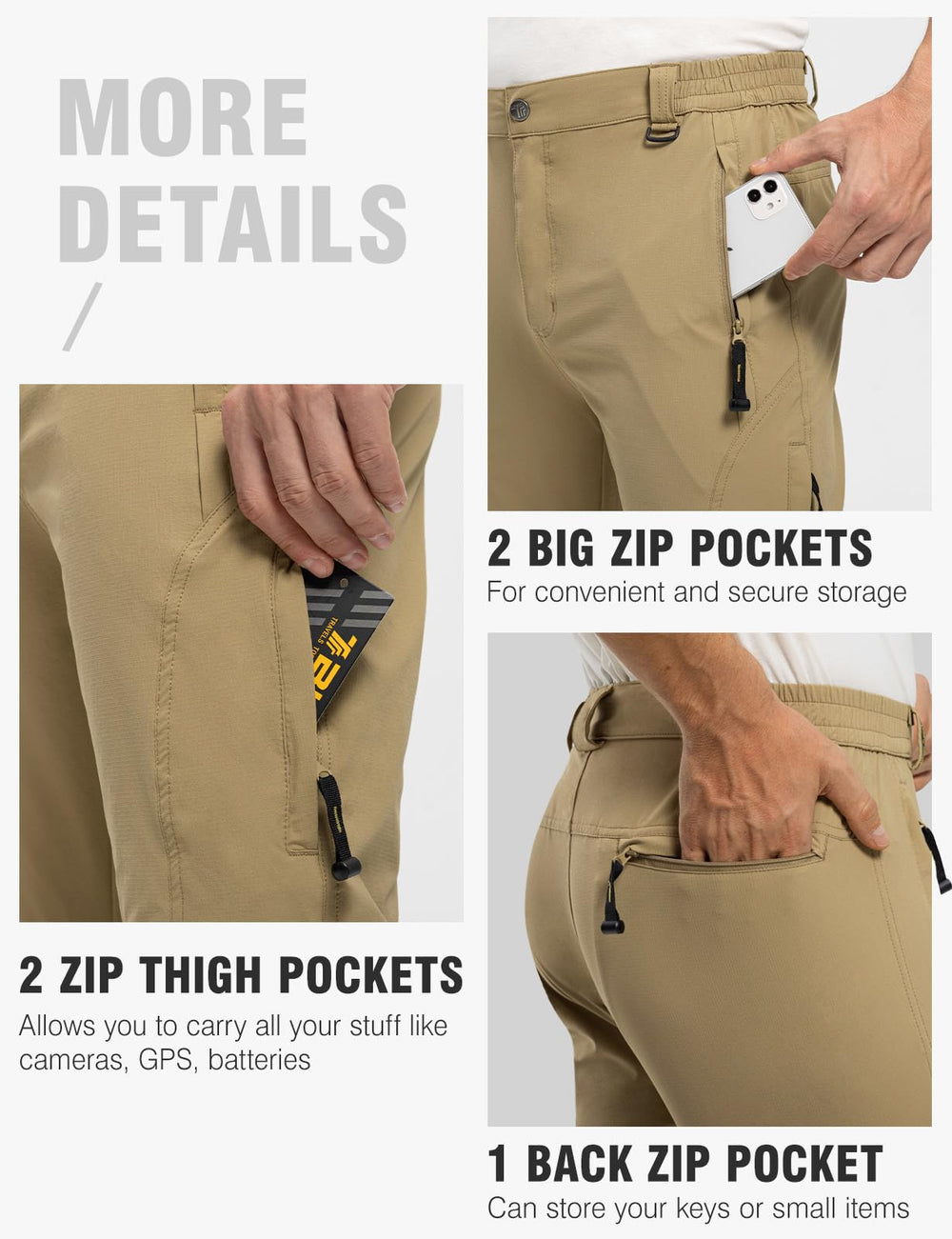 TBMPOY 4-way stretch pants support unrestricted movement.