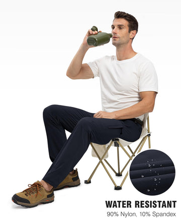 TBMPOY versatile outdoor pants suitable for hiking, fishing, and travel.