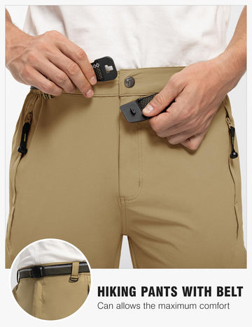 TBMPOY quick-dry fabric pants ideal for summer hikes.