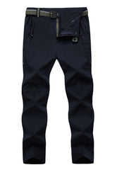 TBMPOY men's hiking pants with waterproof fabric for dry comfort on trails.