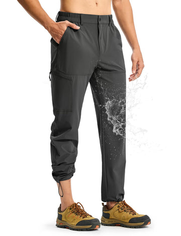 TBMPOY men's lightweight hiking pants front view highlights quick-dry fabric for trail-ready comfort.