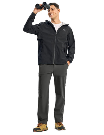 TBMPOY men's lightweight hiking pants packable-stowage demonstrates versatile travel-ready design.