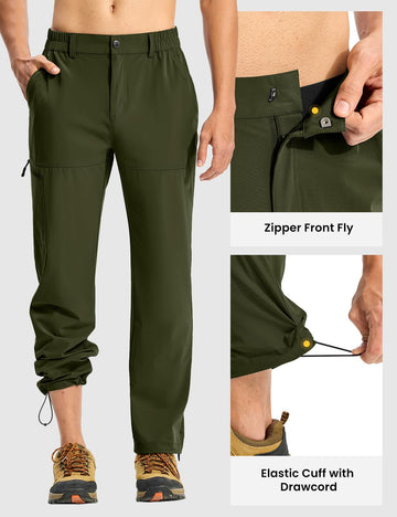 TBMPOY thigh zip pocket view highlights quick access to small essentials on trails.