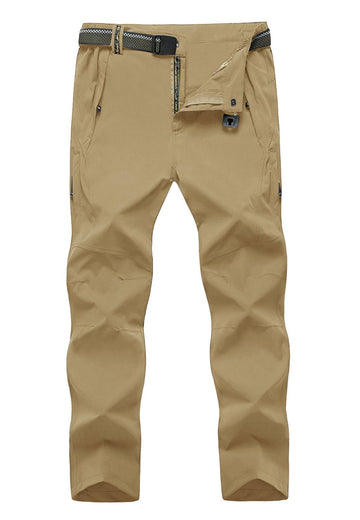 TBMPOY men's waterproof hiking pants with water-repellent fabric for dry trail comfort.