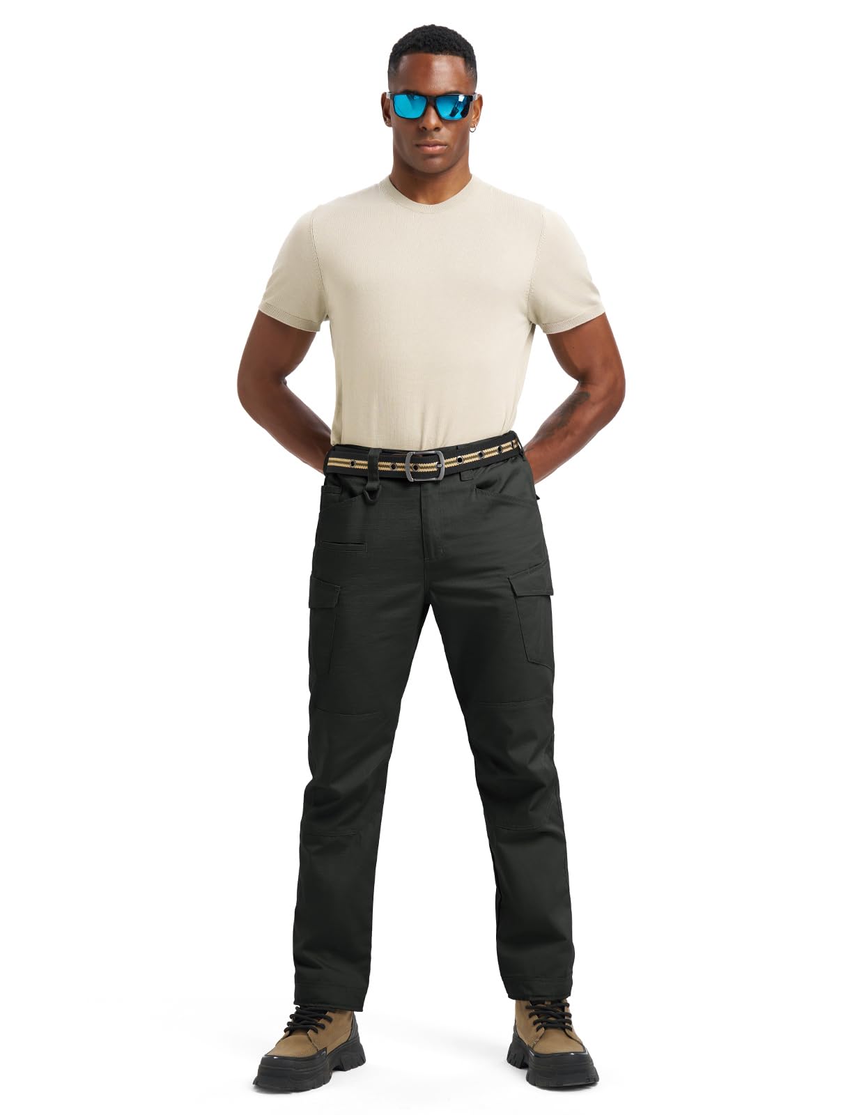 TBMPOY reinforced crotch provides long-lasting wear during heavy work