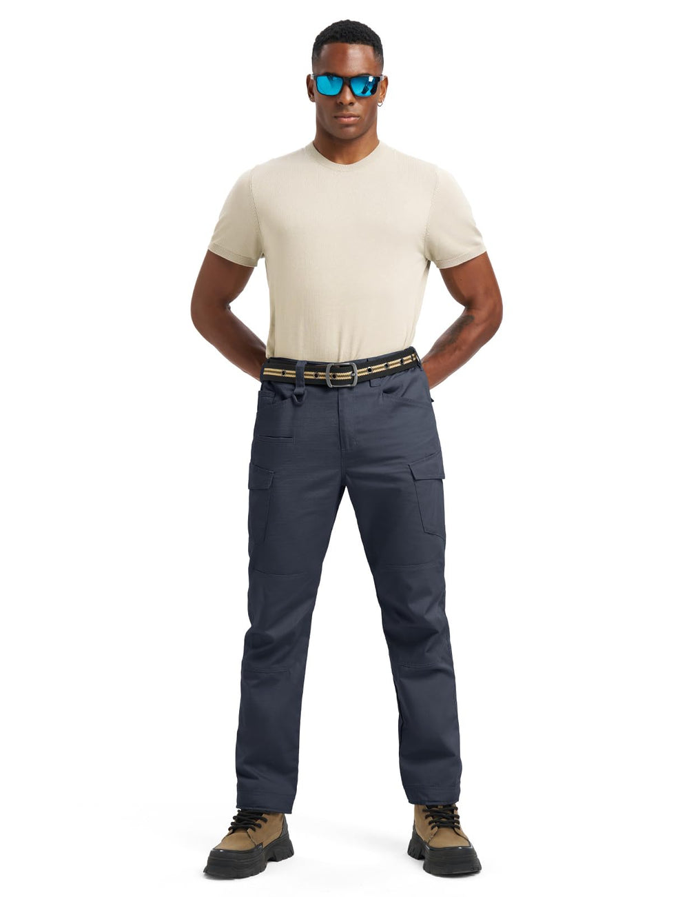 TBMPOY reinforced-crotch detail demonstrates durability during active work and hiking