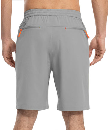 TBMPOY back zip pockets securely hold small items during runs.