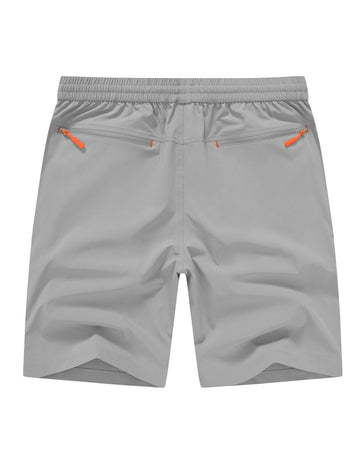 TBMPOY men's shorts side zip pockets keep essentials secure.