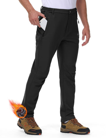 TBMPOY snow pants waterproof shell demonstrates reliable protection against snow and rain