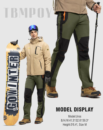 TBMPOY adjustable belt feature on green pants, flexible comfort for outdoor adventures