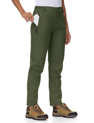 TBMPOY softshell pants with fleece lining delivering warm comfort.