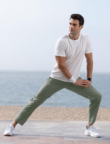 TBMPOY pants waist adjustable with drawstring for a personalized outdoor fit