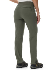 TBMPOY women's hiking pants side pocket demonstrates secure storage on rugged trails
