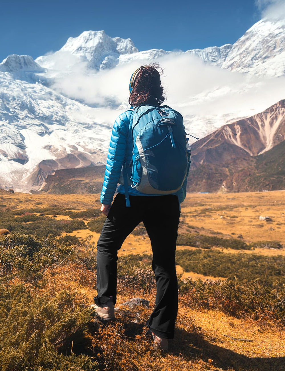TBMPOY Women's Ski Pants Fleece-lined insulation for chilly chairlift rides.