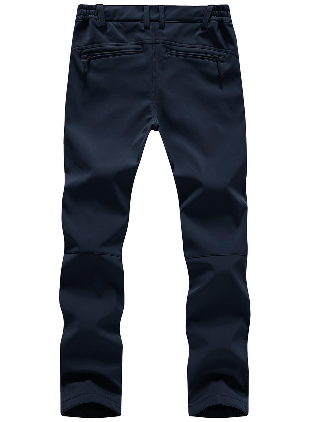 TBMPOY fleece-lined pants with partial elastic waistband for comfort.