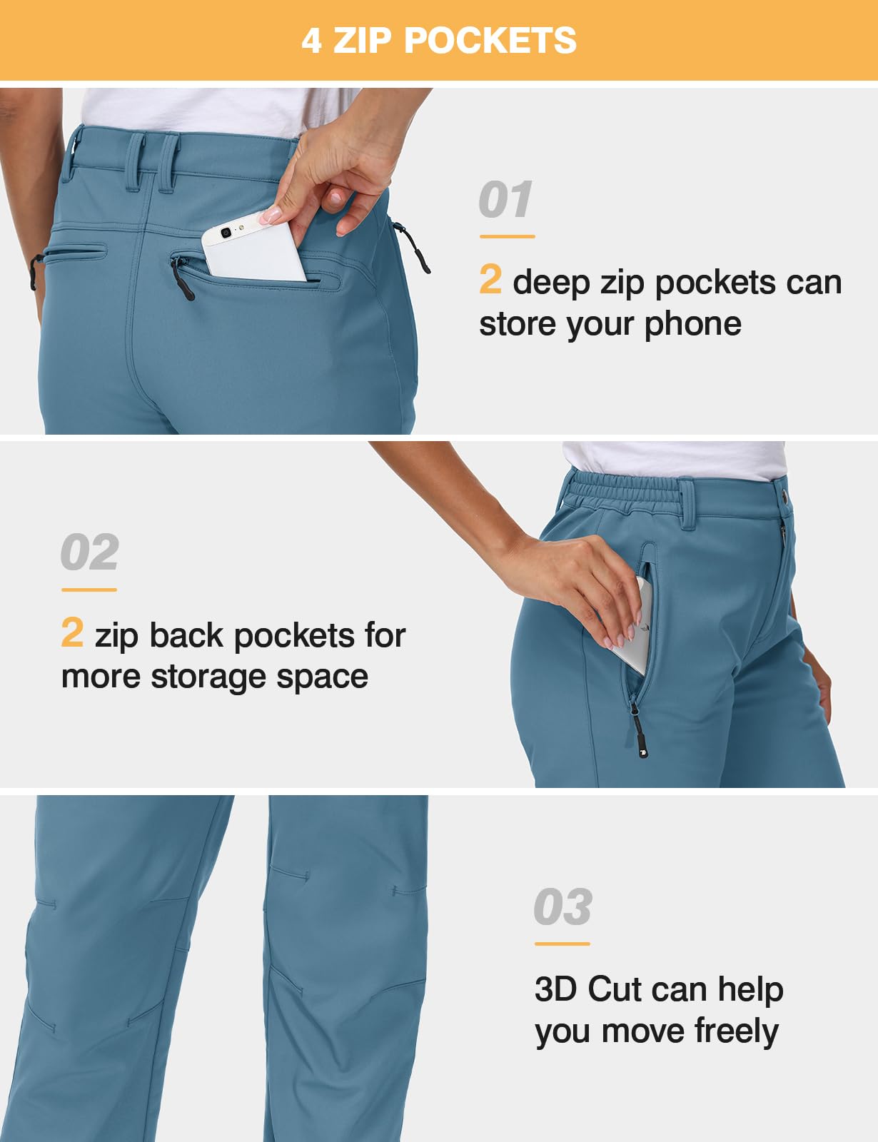 TBMPOY waistband and closure detail for comfortable all-day wear