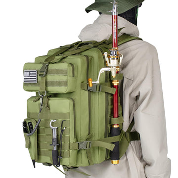 TBNBO bottom belt accommodates a fishing chair or net