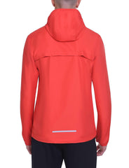 TCA jacket hood detail highlighting weather protection and secure fit during workouts