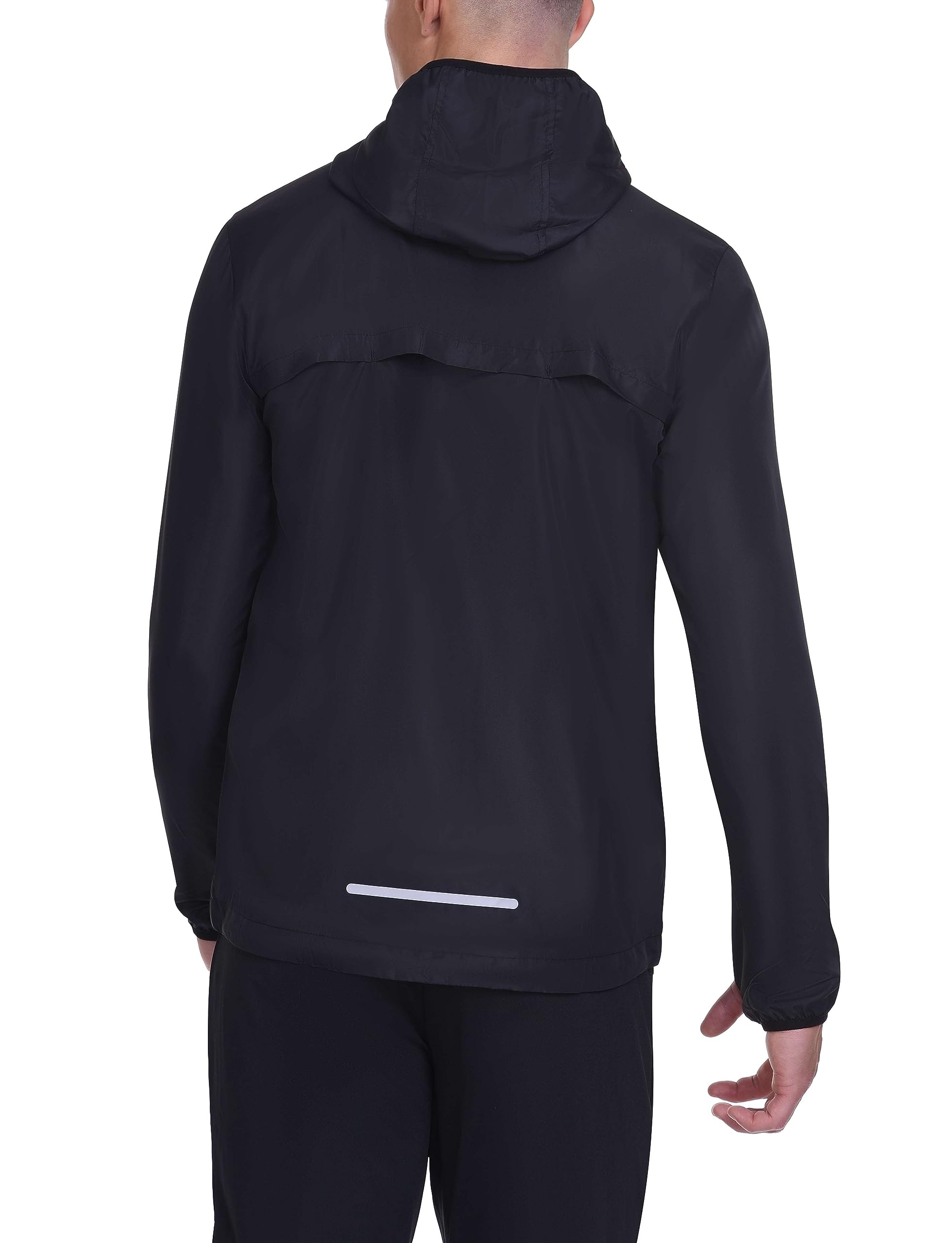 TCA jacket packs into its pocket ideal for travel and gym bags