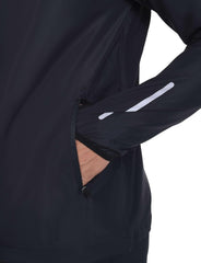 TCA jacket with zip pockets secures small essentials during workouts