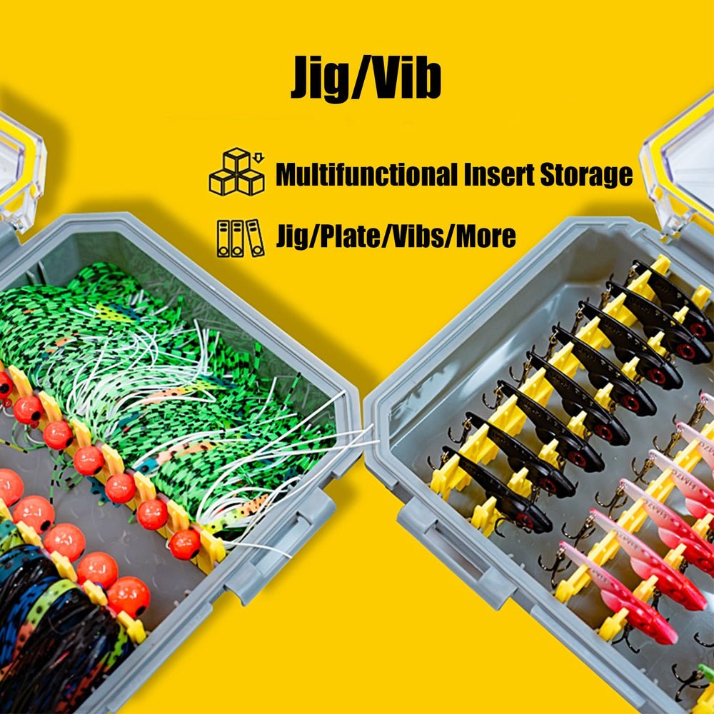 Tcakelox 2000 Lure Storage Box - double-sided insert slots