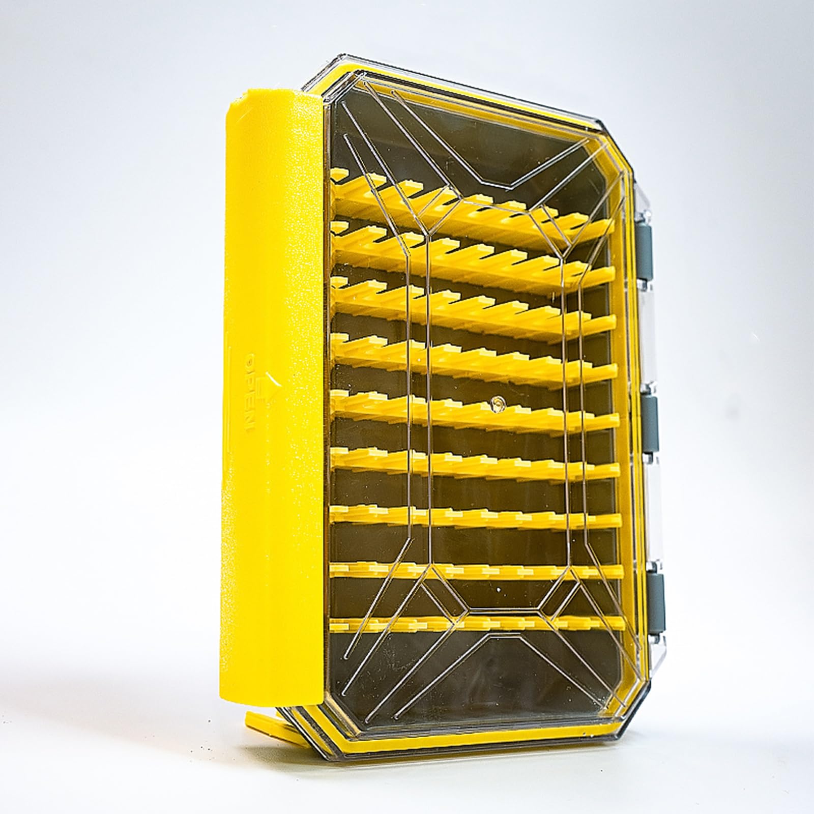 Front view of Tcakelox 2000 Lure Storage Box
